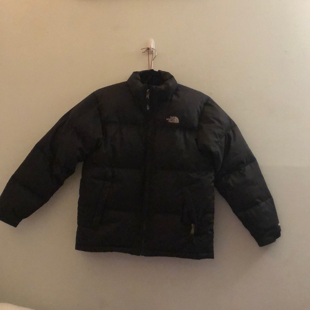 Boys North Face puffer jacket